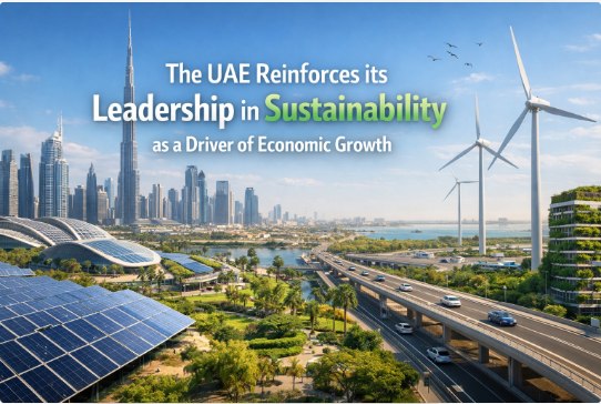 تعزّز دولة الإمارات ريادتها في الاستدامة كمحرّك للنمو الاقتصادي